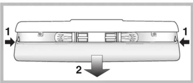 INDESIT BIAA 13 F K - Het lampje verrangen - 1