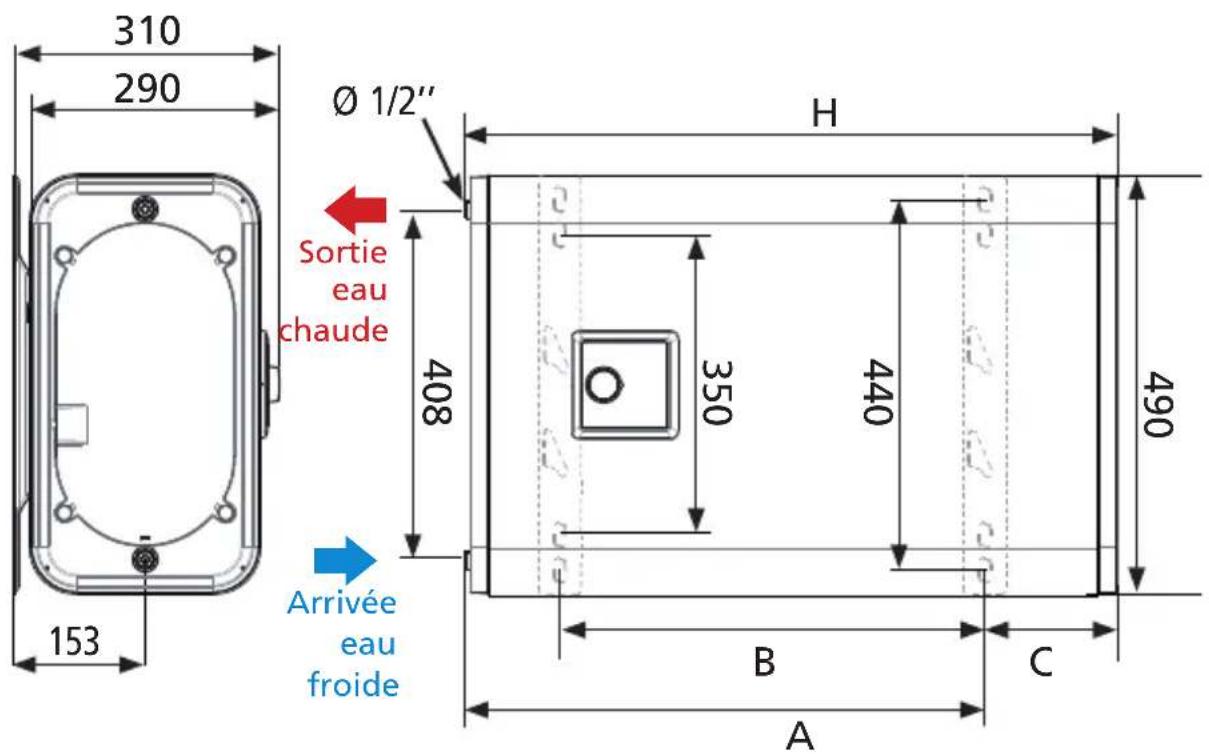 THERMOR Malicio 40L - Representations schématiques - 2