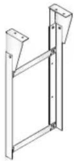 THERMOR Duralis 50L - Console plafondbevestigng - 1