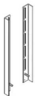 THERMOR Duralis 150L - Pattes de fixation universelles - 1