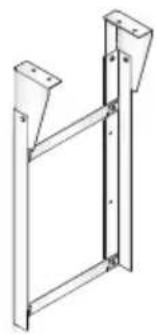 THERMOR Duralis 100L - Console d'accrochage plafond - 1