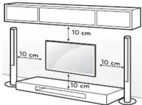 TESLA 49S317BF - POSITIONING THE TV SET - 3