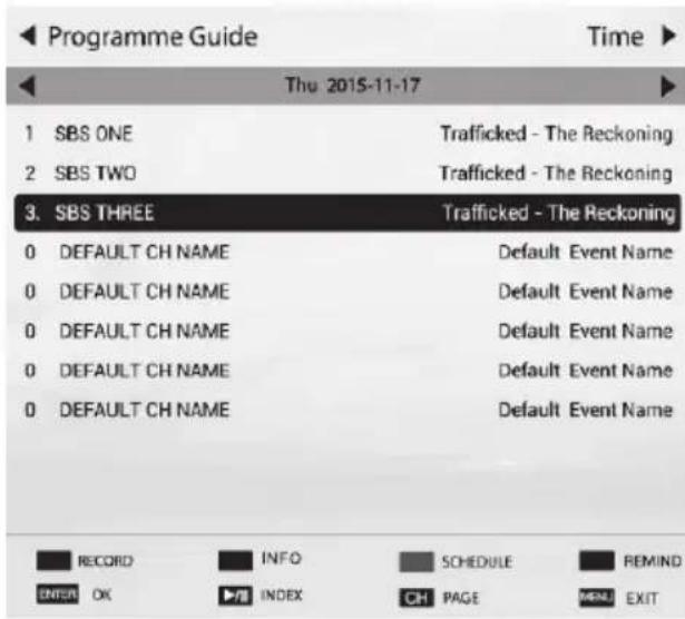 TESLA 32S367BHS - ELECTRONIC PROGRAMME GUIDE (EPG) - 1