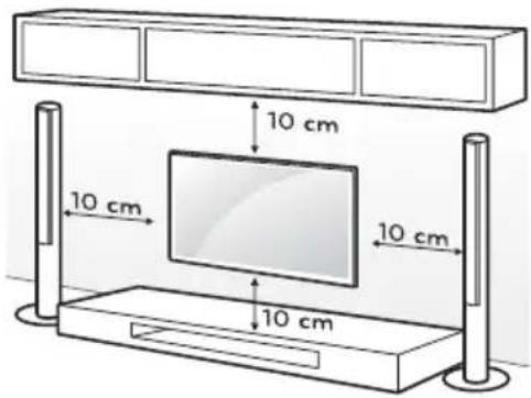 TESLA 24S307WH - Posizionamento del televisore - 3
