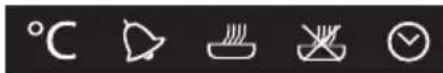 SMEG SF4102MCS - Si une fonction Gril est active : - 1