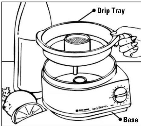 BLACK & DECKER HS900 - COOKING IN THE STEAMING BOWL - 1