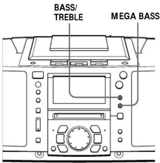 SONY ZSM50 - Réglage du champ sonore - 1