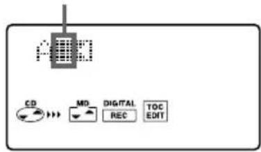 SONY ZSM50 - Introduisez les caractères à l'aide de la molette de commande. - 1