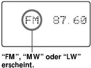 SONY ZSM50 - Drücken Sie RADIO BAND so - 2