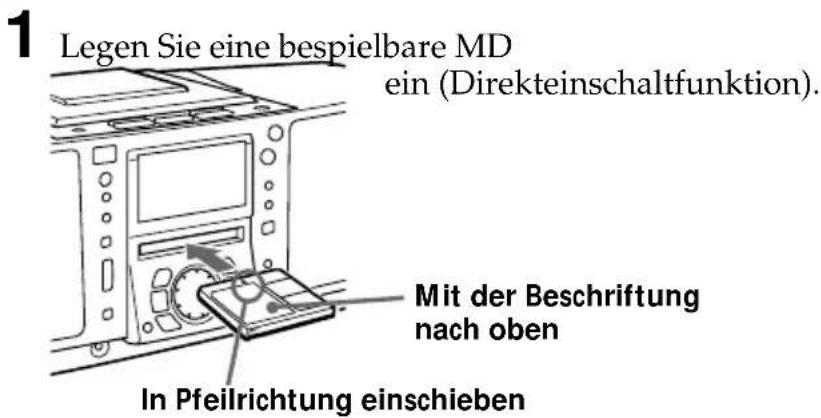 SONY ZSM50 - Aufnehmen einer ganzen CD (Synchronaufnahme) - 2