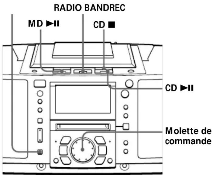 SONY ZSM50 - Enregistrement au départ de la radio ou d'un CD - 1