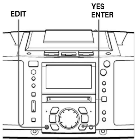SONY ZSM50 - (Fonction d'effacement) - 1