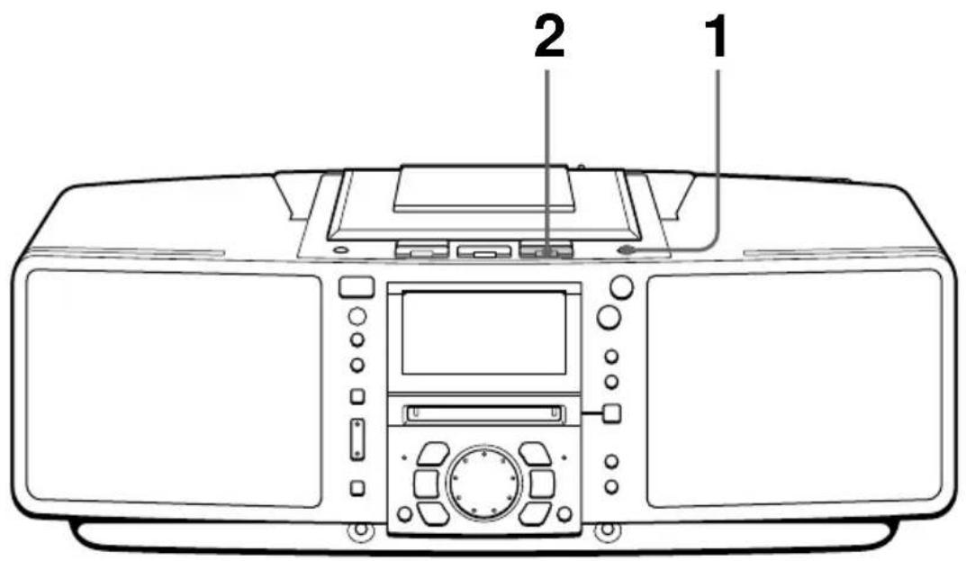 SONY ZSM50 - Wiedergeben einer CD - 1