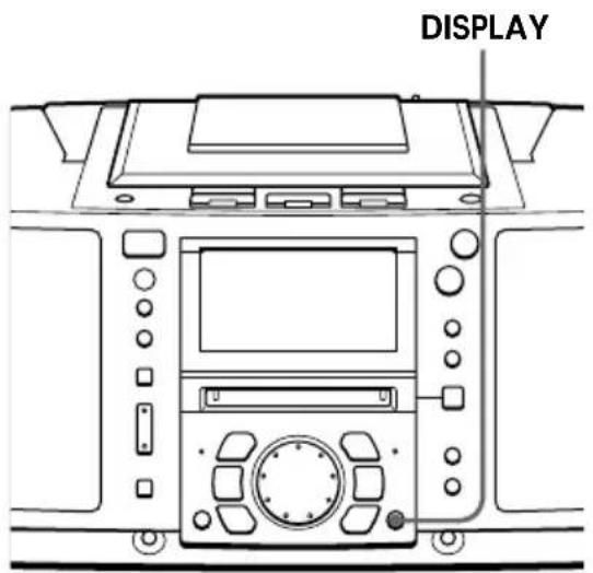 SONY ZSM50 - Anzeigen von CD-Textinformationen - 1