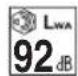 RYOBI RLM36B46L - SIMBOLOS EN EL PRODUCTO - 14