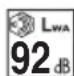 RYOBI RLM36B46L - UZ PRECES ESOSIE SIMBOLI - 14