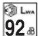 RYOBI RLM36B46L - SYMBOLER PÄ PRODUKTET - 14