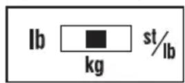 TANITA UM028F - Ib (Libras) kg (Kilogramos) st-lb (Apedrea-libra) - 2