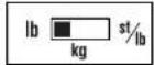 TANITA InnerScan BC568 - SWITCHING THE WEIGHT MODE - 1