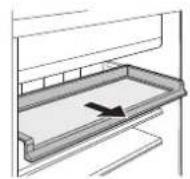 SHARP SJXP680GSL - Compartment fraicheur & porte (Compartment refroidi) - 1