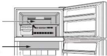 SHARP SJXP680GSL - Compartment fraicheur & porte (Compartment refroidi) - 3