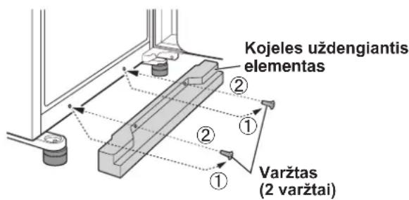 SHARP SJXE700MSL - Pries pradedant saldytuva eksploatuoti - 3