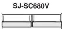 SHARP SJSC700VSL - OPOMBA - 4