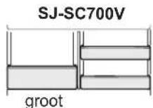 SHARP SJSC680VWH - N.B. - 3