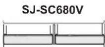 SHARP SJSC680VWH - pykTB - 4