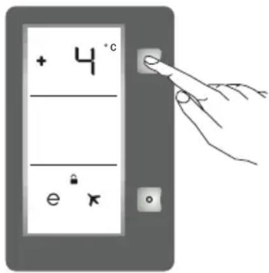SHARP SJL2350E3W - Avaktivera barnlaset - 1