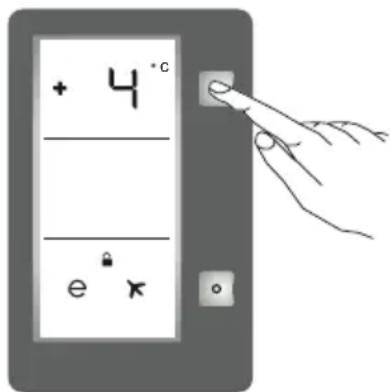 SHARP SJL2350E3W - Desactivación del bloqueo para niños - 2