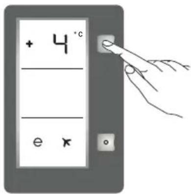 SHARP SJL2350E3W - Temperature adjustment and activating SUPER COOLING Mode - 1
