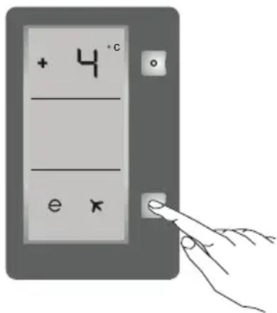 SHARP SJL2350E3W - Desactivación del bloqueo para niños - 1