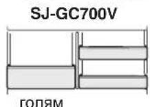 SHARP SJGC680VSL - Поставки за разни неща - 1