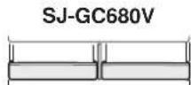 SHARP SJGC680VSL - Suportes para ovos (21peças) e separador - 4