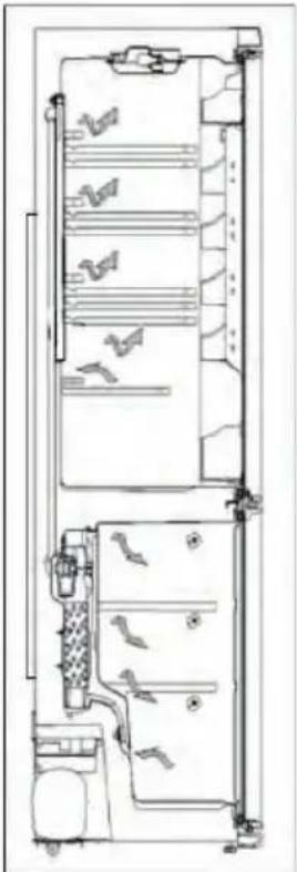 SHARP SJB2330M0W - No-Frost tehnoloogia - 1