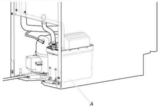 KITCHENAID KUIO338HSS - Ranura para pestaña de montaje de la bomba de desagüe - 2