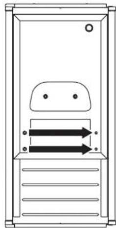KITCHENAID KUIO338HSS - Inversion du sens d'installation de la gâche de porte - 2