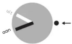 SWATCH Black Rebel SUOB702 - TOUCH ALARM - 5