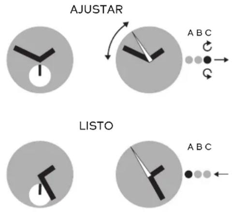 SWATCH White Bishop GW164 - PROGRAMACIÓN DE LA HORA - 1