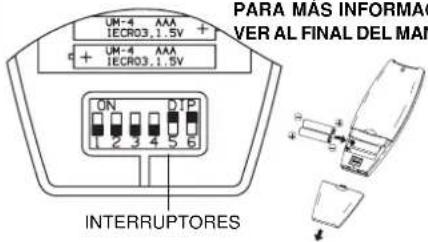 ARGO AWIBS9DC - COMO COLOCAR LAS PILAS - 1