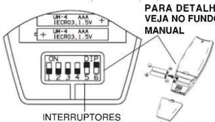 ARGO AWIBS9DC - UTILIZACAO DA UNIDADE DE CONTROLE REMOTOCOLOCacao DAS PILHAS - 1