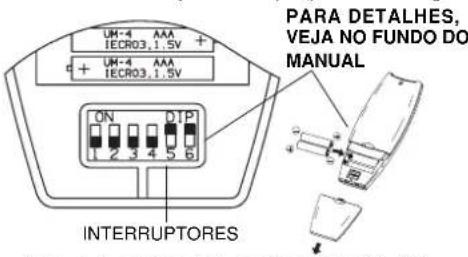 ARGO AWIAS7DC - UTILIZACAO DA UNIDADE DE CONTROLE REMOTOCOLOCacao DAS PILHAS - 1