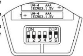 ARGO AWIAS7DC - EXPLANATION AND USE OF THE REMOTE CONTROL UNIT'S MICROSWITCHES - 1