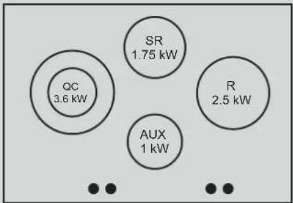 ROSIERES RGV 63 SQFPN - CONEXIUNEA ELECTRICĂ (NUMAI PENTRU G.B.) - 7