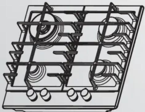 ROSIERES RHG 6 DD MX - KOOKPLAATS - 1