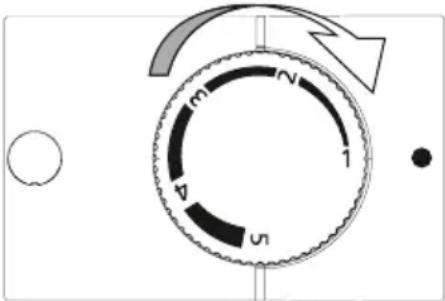 SHARP SJT1435M0I - Niveau du thermostat - 1