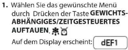 SHARP R870SLM - GEWICHTSABHÄNGIGES AUFTAUEN - 1