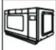 SHARP R861SLM - INAR CON MICROONDAS - 1