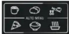 SHARP R360KM - CTION MENU AUTO - 1